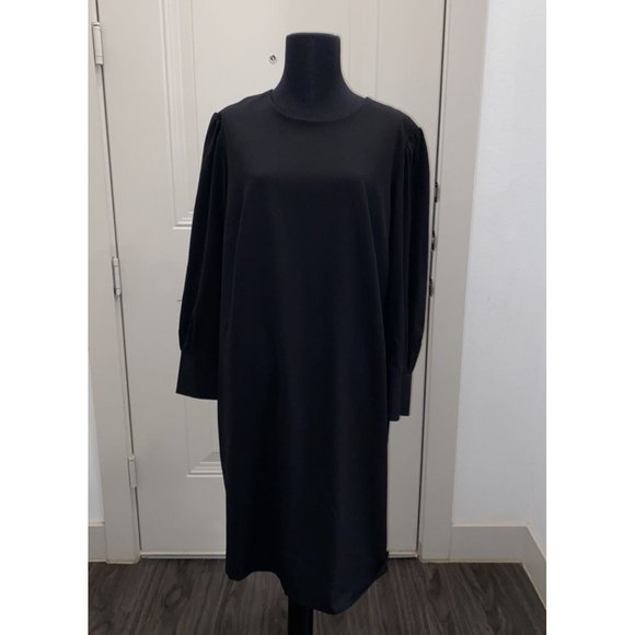 THE LIMITED CLASSIC BLACK L/S DRESS LINED SIZE 20W - Picture 1 of 6